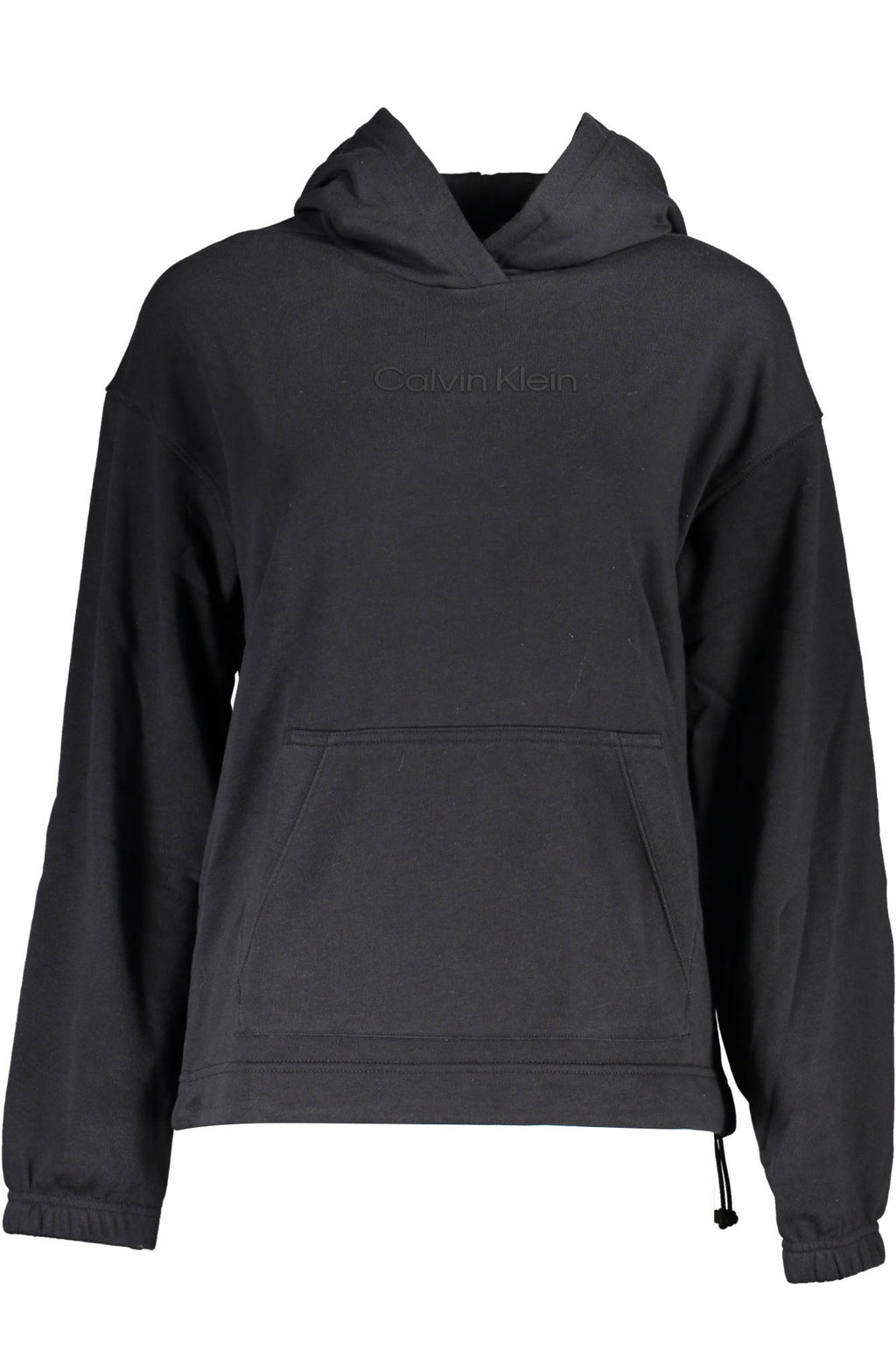 CALVIN KLEIN FELPA SENZA ZIP DONNA NERO - Grandi Firme Lab