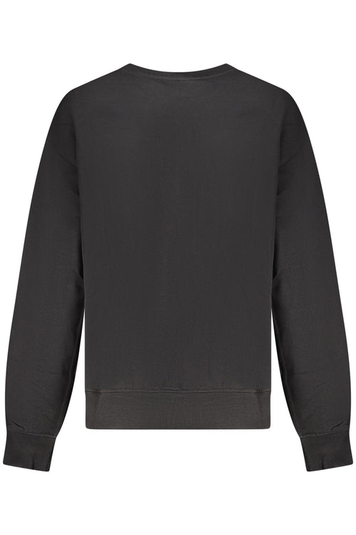 CALVIN KLEIN FELPA SENZA ZIP DONNA NERO - Grandi Firme Lab