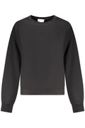 CALVIN KLEIN FELPA SENZA ZIP DONNA NERO - Grandi Firme Lab