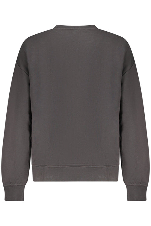 CALVIN KLEIN FELPA SENZA ZIP DONNA NERO - Grandi Firme Lab