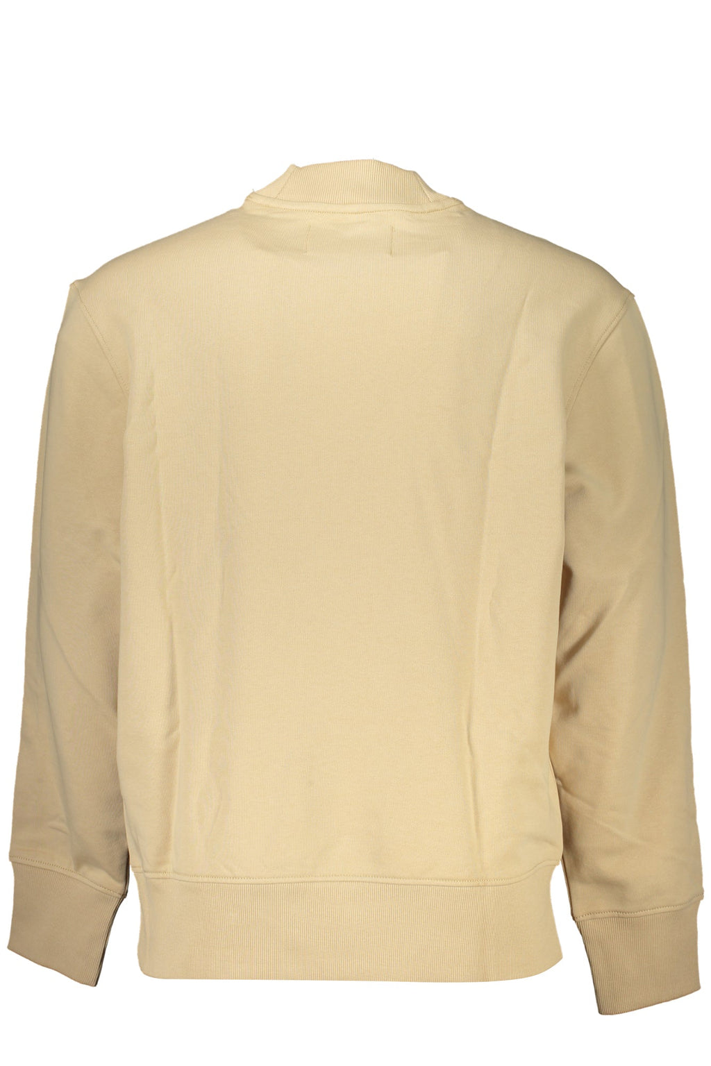 CALVIN KLEIN FELPA SENZA ZIP UOMO BEIGE - Grandi Firme Lab