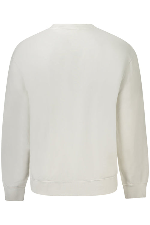 CALVIN KLEIN FELPA SENZA ZIP UOMO BIANCO - Grandi Firme Lab