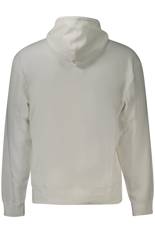 CALVIN KLEIN FELPA SENZA ZIP UOMO BIANCO - Grandi Firme Lab
