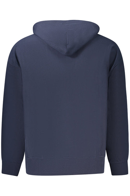 CALVIN KLEIN FELPA SENZA ZIP UOMO BLU - Grandi Firme Lab