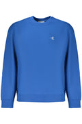 CALVIN KLEIN FELPA SENZA ZIP UOMO BLU - Grandi Firme Lab