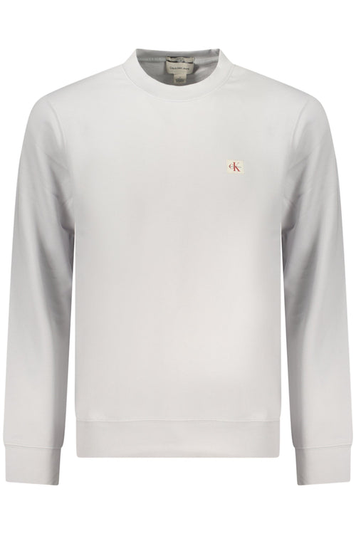 CALVIN KLEIN FELPA SENZA ZIP UOMO GRIGIO - Grandi Firme Lab
