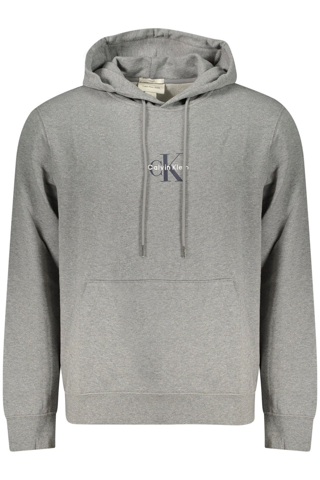 CALVIN KLEIN FELPA SENZA ZIP UOMO GRIGIO - Grandi Firme Lab