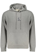 CALVIN KLEIN FELPA SENZA ZIP UOMO GRIGIO - Grandi Firme Lab
