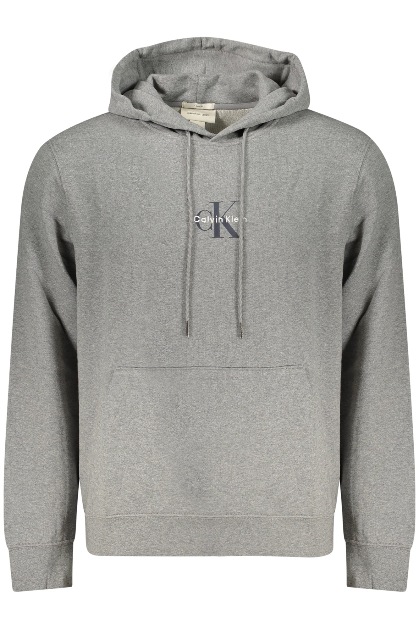 CALVIN KLEIN FELPA SENZA ZIP UOMO GRIGIO - Grandi Firme Lab