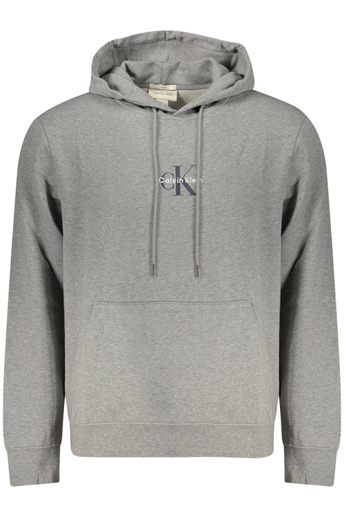CALVIN KLEIN FELPA SENZA ZIP UOMO GRIGIO - Grandi Firme Lab
