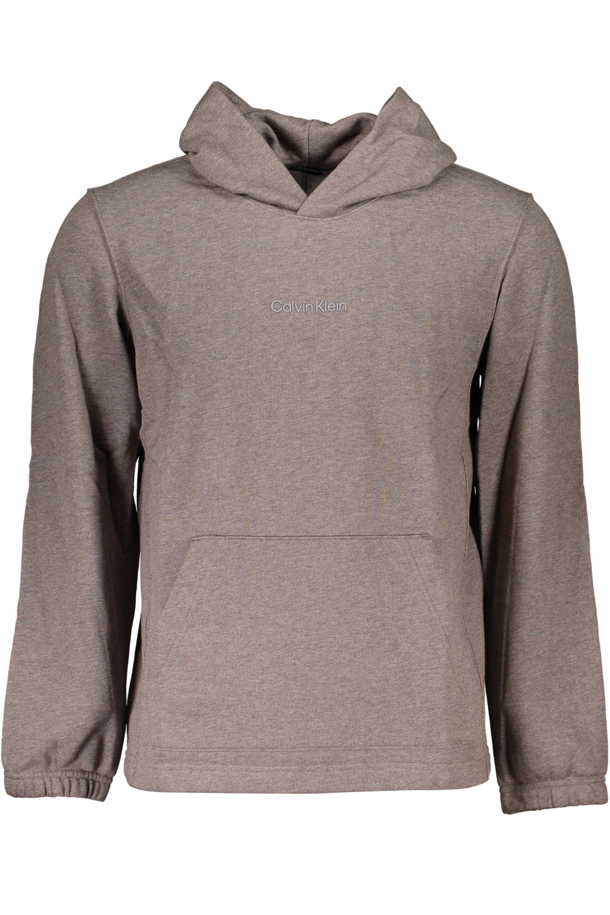 CALVIN KLEIN FELPA SENZA ZIP UOMO MARRONE - Grandi Firme Lab