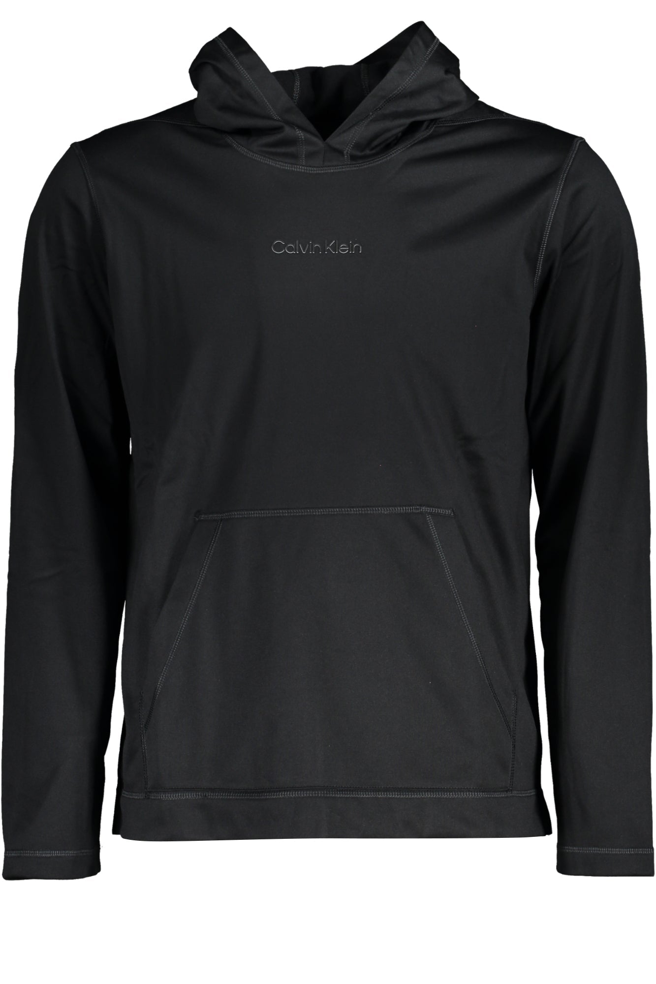 CALVIN KLEIN FELPA SENZA ZIP UOMO NERO - Grandi Firme Lab
