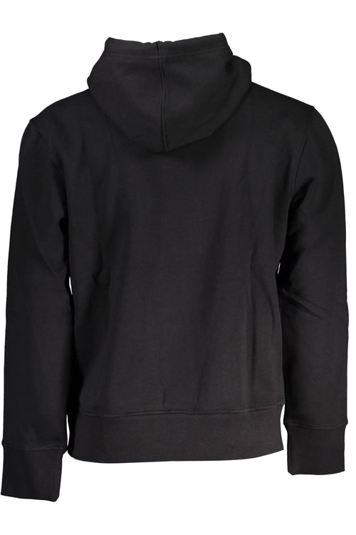 CALVIN KLEIN FELPA SENZA ZIP UOMO NERO - Grandi Firme Lab
