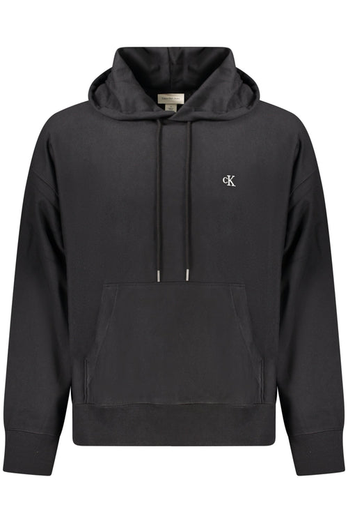 CALVIN KLEIN FELPA SENZA ZIP UOMO NERO - Grandi Firme Lab