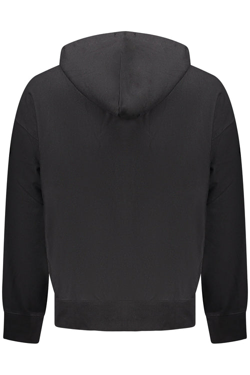 CALVIN KLEIN FELPA SENZA ZIP UOMO NERO - Grandi Firme Lab