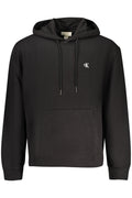 CALVIN KLEIN FELPA SENZA ZIP UOMO NERO - Grandi Firme Lab