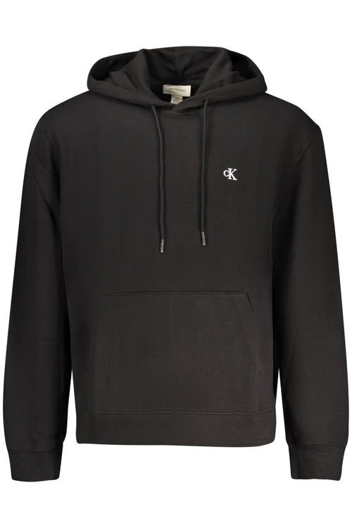 CALVIN KLEIN FELPA SENZA ZIP UOMO NERO - Grandi Firme Lab