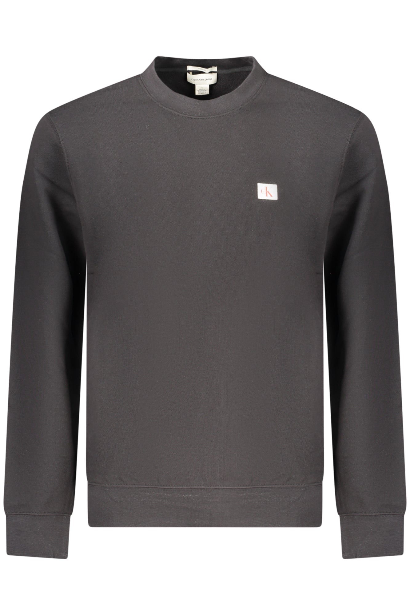 CALVIN KLEIN FELPA SENZA ZIP UOMO NERO - Grandi Firme Lab