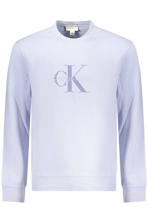 CALVIN KLEIN FELPA SENZA ZIP UOMO VIOLA - Grandi Firme Lab