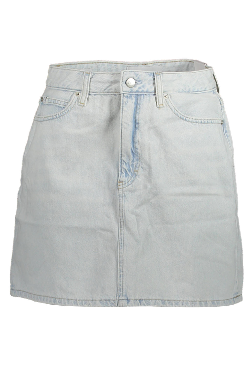 CALVIN KLEIN GONNA CORTA DONNA AZZURRO - Grandi Firme Lab