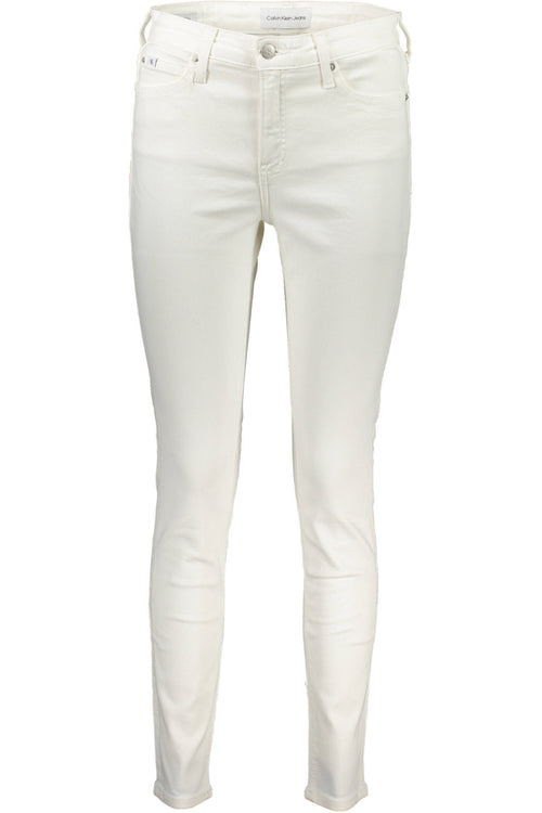 CALVIN KLEIN JEANS DENIM DONNA BIANCO - Grandi Firme Lab