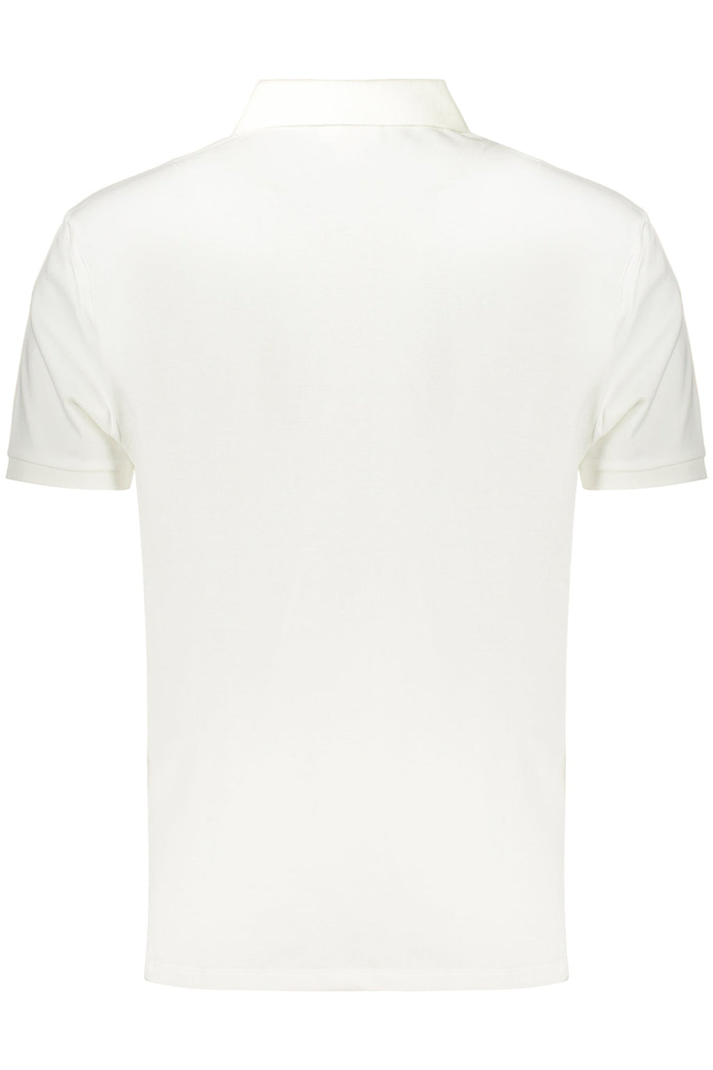 CALVIN KLEIN POLO MANICHE CORTE UOMO BIANCO - Grandi Firme Lab