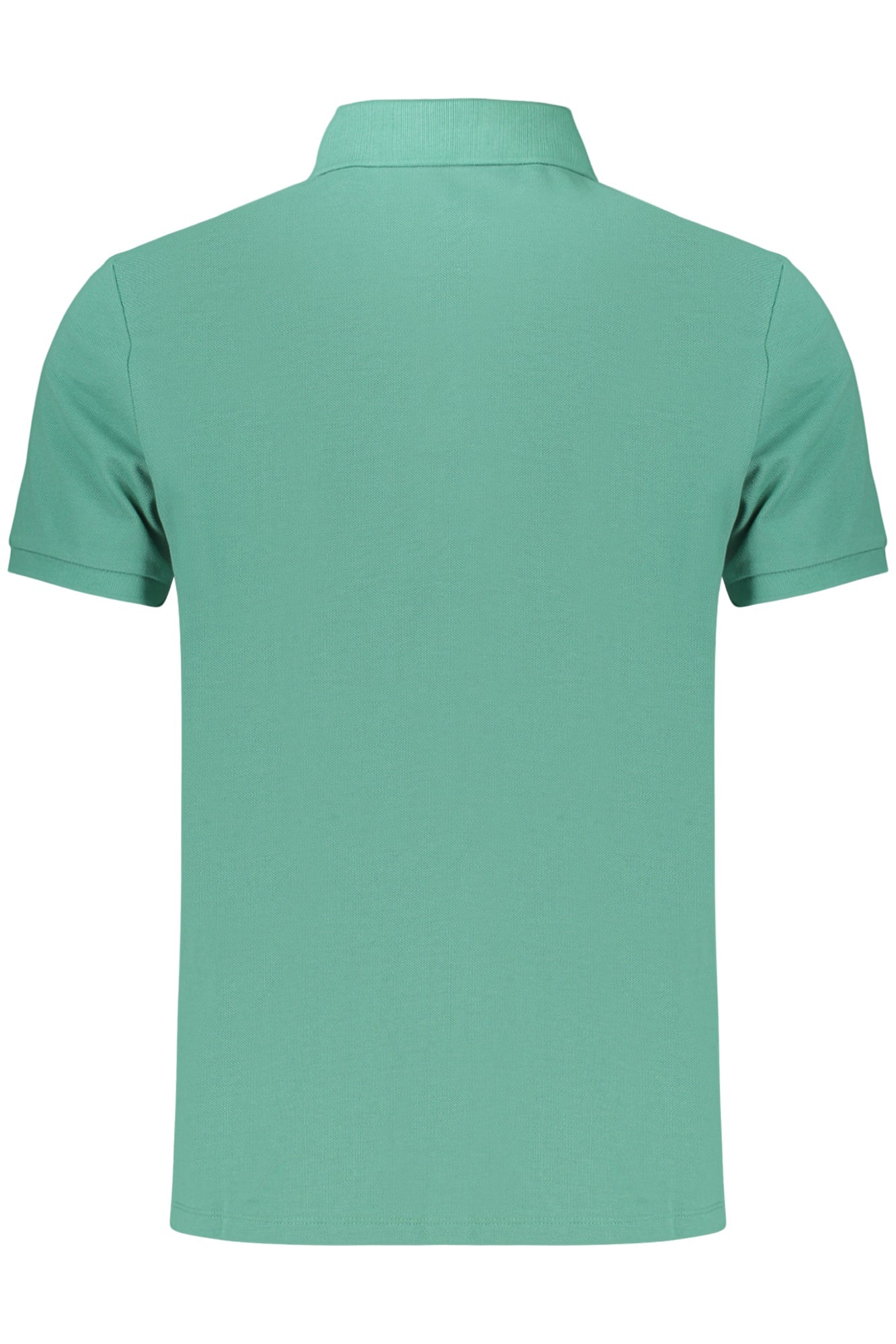 CALVIN KLEIN POLO MANICHE CORTE UOMO VERDE - Grandi Firme Lab