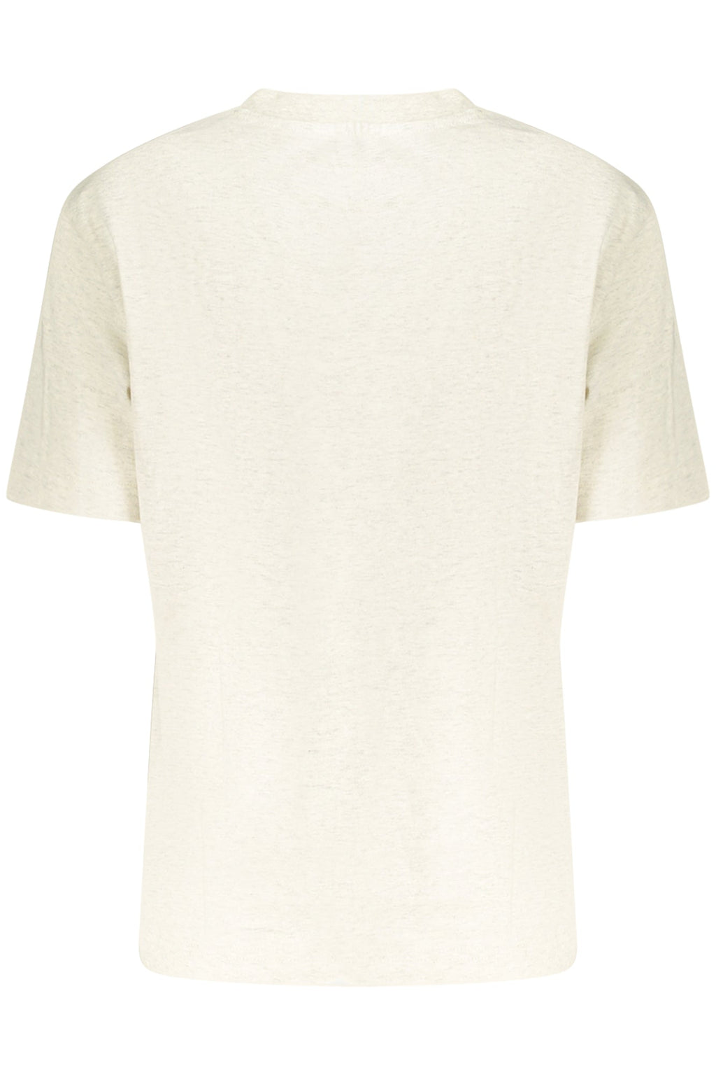 CALVIN KLEIN T-SHIRT MANICHE CORTE DONNA BEIGE - Grandi Firme Lab