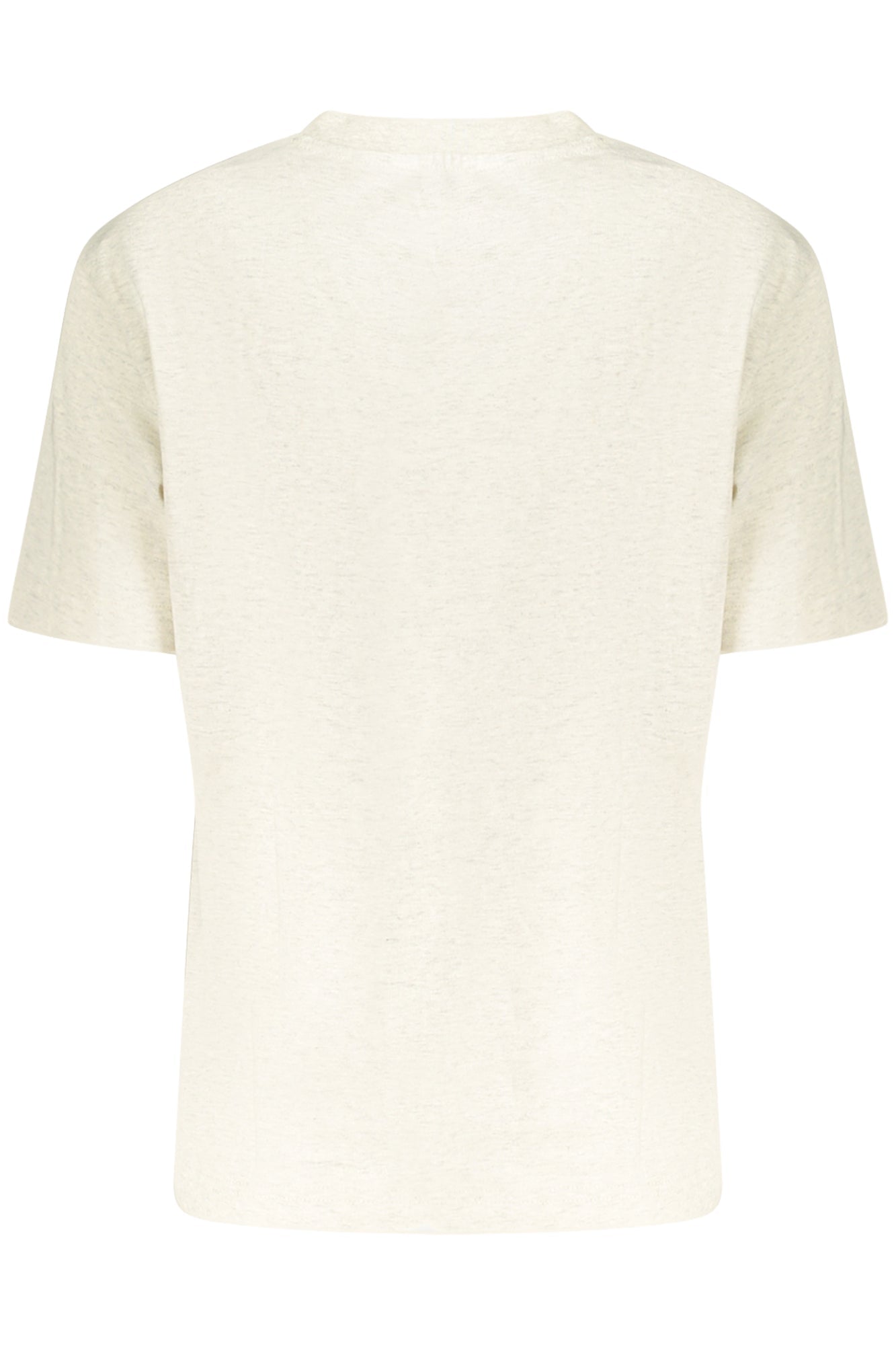 CALVIN KLEIN T-SHIRT MANICHE CORTE DONNA BEIGE - Grandi Firme Lab