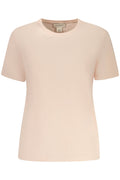 CALVIN KLEIN T-SHIRT MANICHE CORTE DONNA ROSA - Grandi Firme Lab