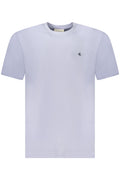 CALVIN KLEIN T-SHIRT MANICHE CORTE UOMO AZZURRO - Grandi Firme Lab