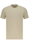 CALVIN KLEIN T-SHIRT MANICHE CORTE UOMO BEIGE - Grandi Firme Lab