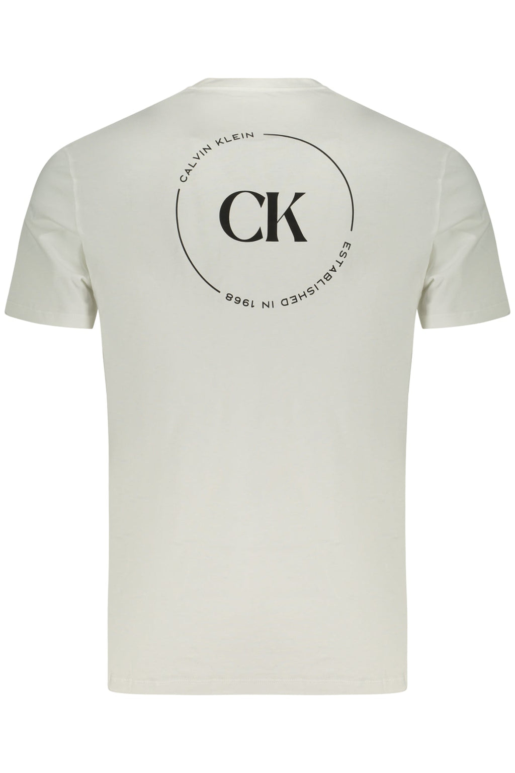 CALVIN KLEIN T-SHIRT MANICHE CORTE UOMO BIANCO - Grandi Firme Lab