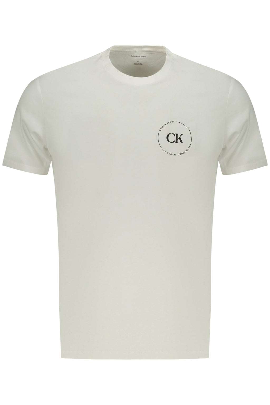 CALVIN KLEIN T-SHIRT MANICHE CORTE UOMO BIANCO - Grandi Firme Lab