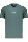 CALVIN KLEIN T - SHIRT MANICHE CORTE UOMO BLU - Grandi Firme Lab