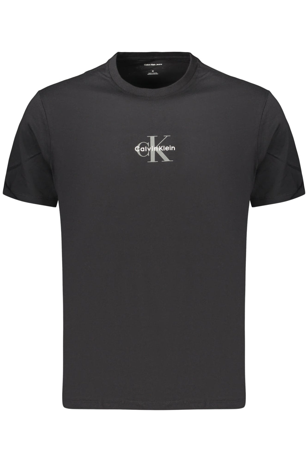 CALVIN KLEIN T - SHIRT MANICHE CORTE UOMO NERO - Grandi Firme Lab