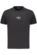 CALVIN KLEIN T - SHIRT MANICHE CORTE UOMO NERO - Grandi Firme Lab