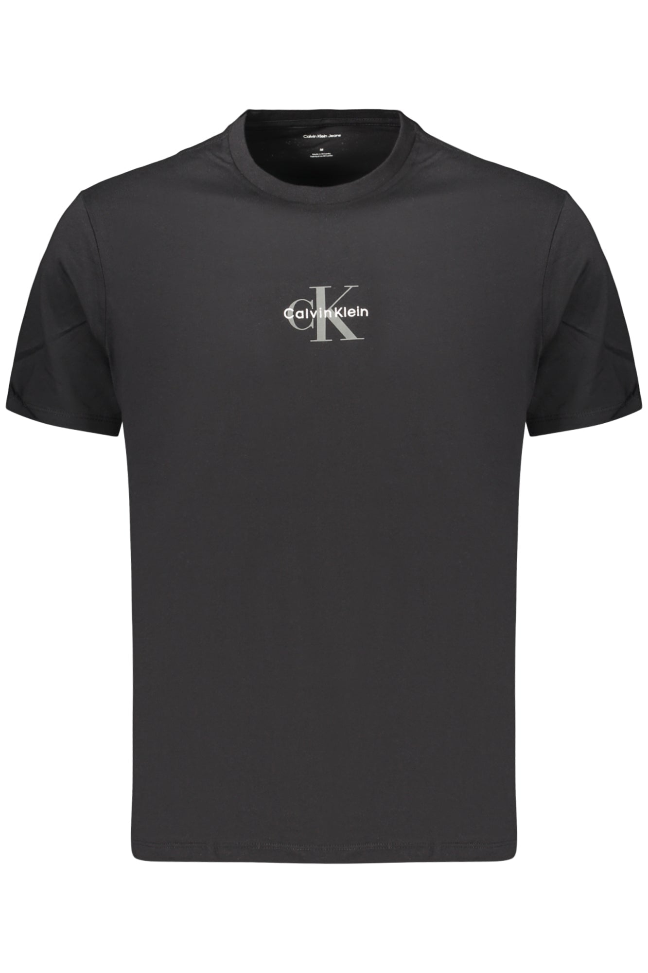 CALVIN KLEIN T - SHIRT MANICHE CORTE UOMO NERO - Grandi Firme Lab