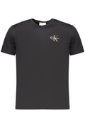 CALVIN KLEIN T - SHIRT MANICHE CORTE UOMO NERO - Grandi Firme Lab