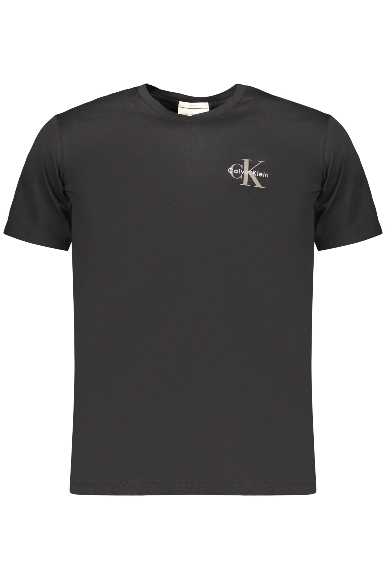 CALVIN KLEIN T - SHIRT MANICHE CORTE UOMO NERO - Grandi Firme Lab