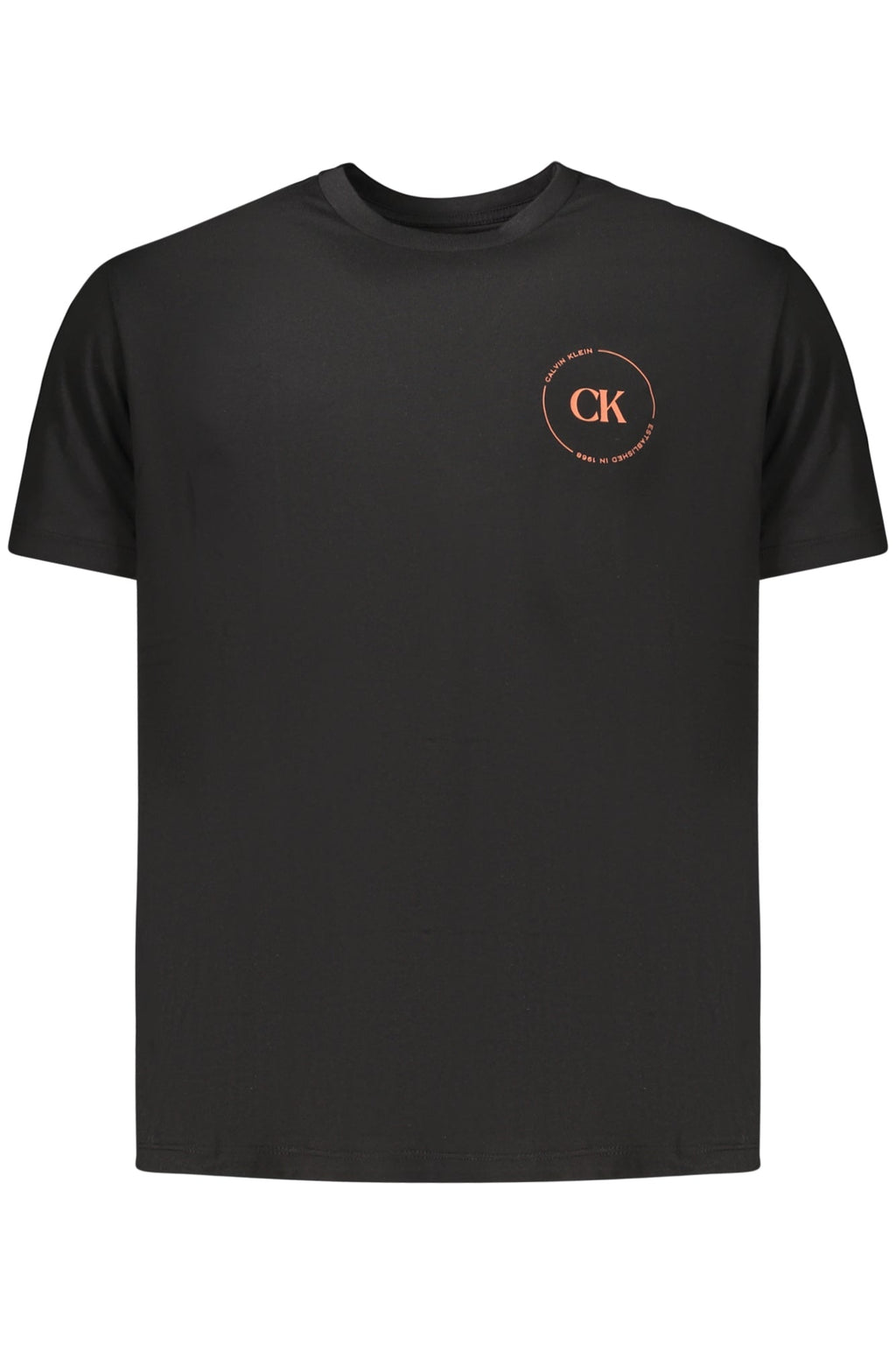 CALVIN KLEIN T - SHIRT MANICHE CORTE UOMO NERO - Grandi Firme Lab