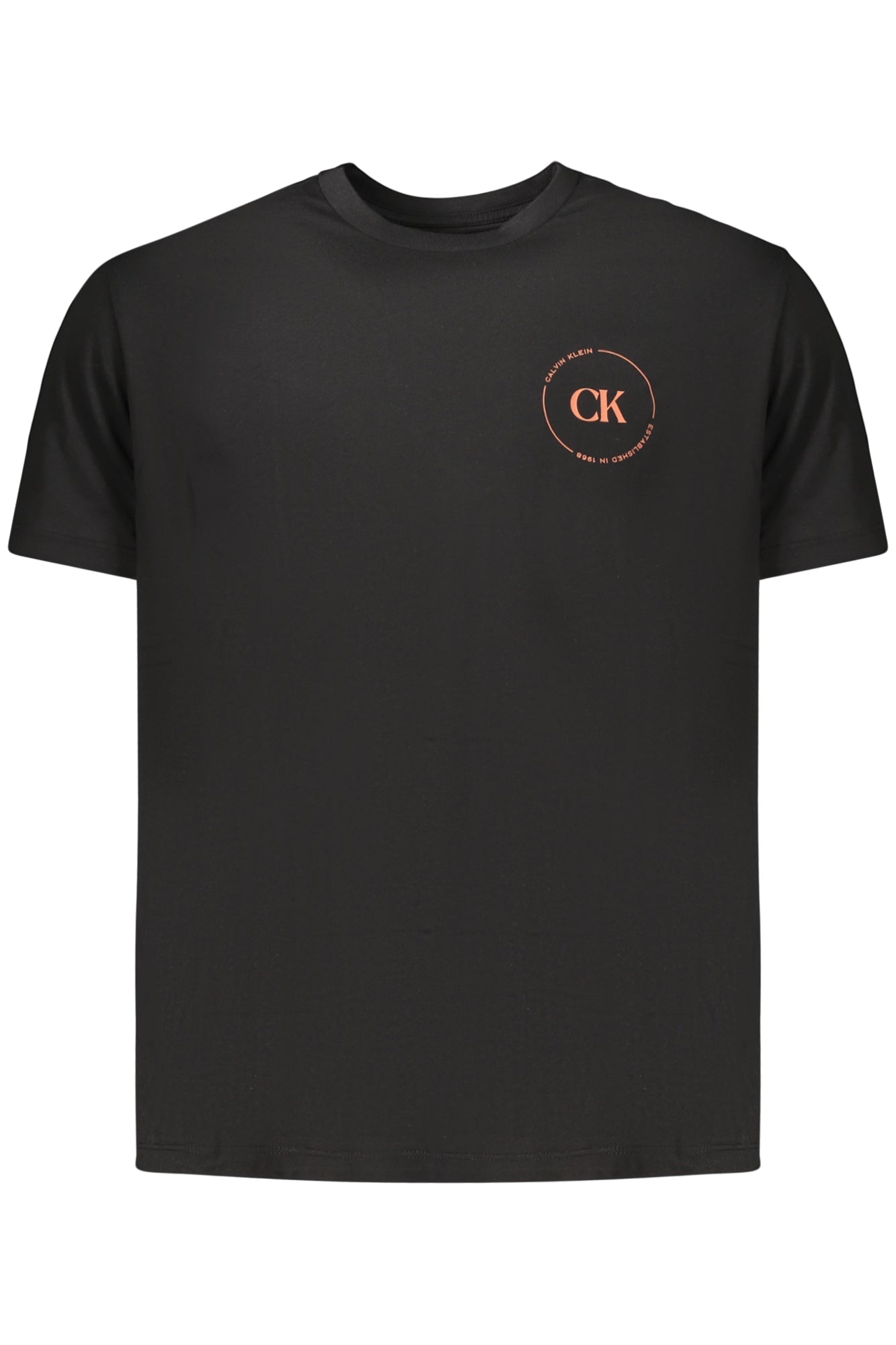 CALVIN KLEIN T - SHIRT MANICHE CORTE UOMO NERO - Grandi Firme Lab