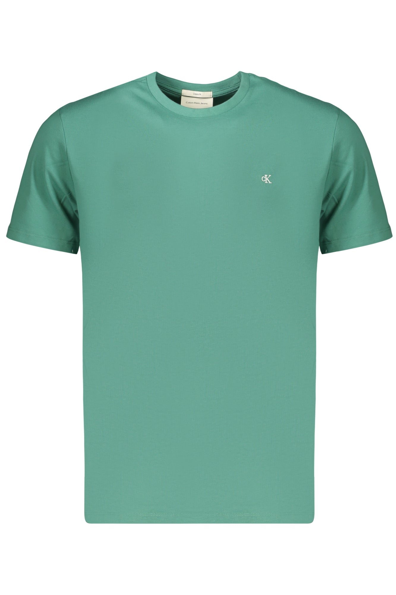 CALVIN KLEIN T - SHIRT MANICHE CORTE UOMO VERDE - Grandi Firme Lab