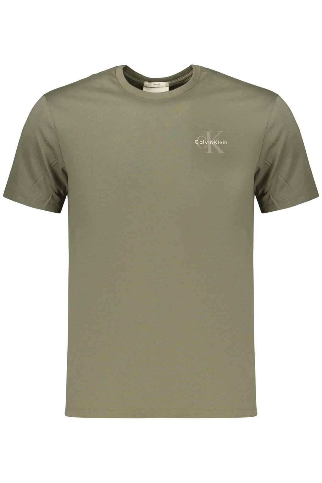 CALVIN KLEIN T - SHIRT MANICHE CORTE UOMO VERDE - Grandi Firme Lab