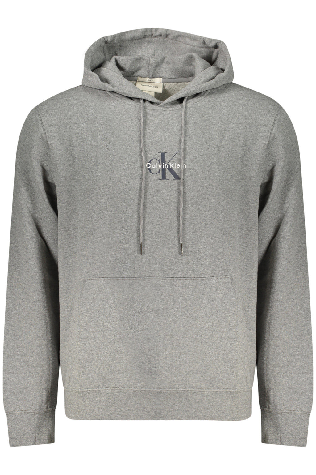 CALVIN KLEIN FELPA SENZA ZIP UOMO GRIGIO