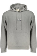 CALVIN KLEIN FELPA SENZA ZIP UOMO GRIGIO