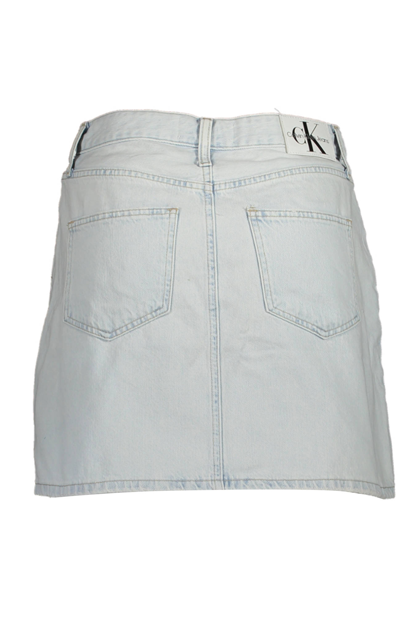 CALVIN KLEIN GONNA CORTA DONNA AZZURRO