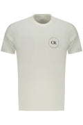 CALVIN KLEIN T-SHIRT MANICHE CORTE UOMO BIANCO