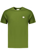CALVIN KLEIN T-SHIRT MANICHE CORTE UOMO VERDE