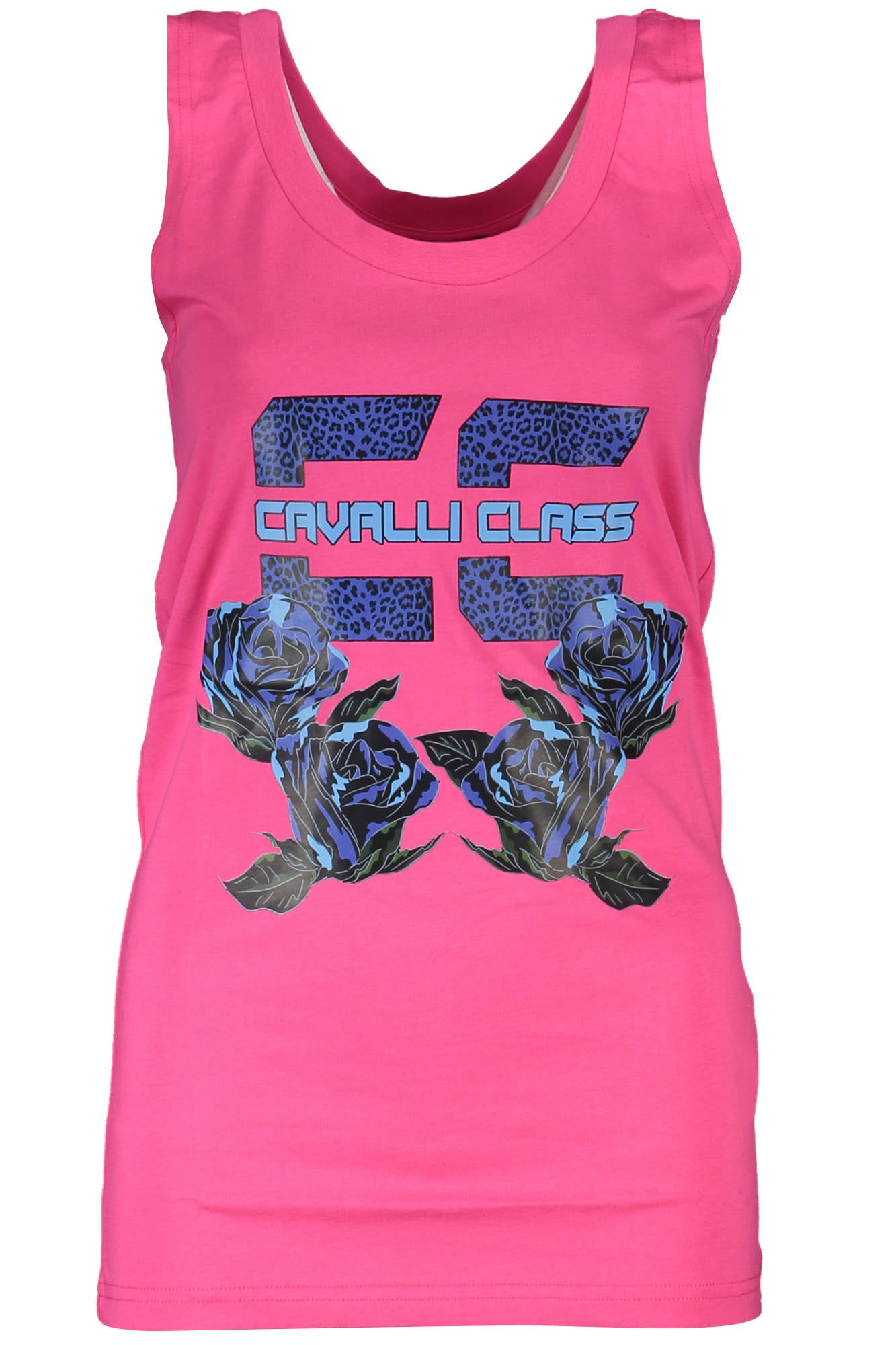 CAVALLI CLASS CANOTTA DONNA ROSA - Grandi Firme Lab